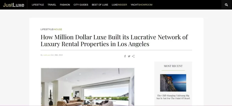 JustLuxe about MDL