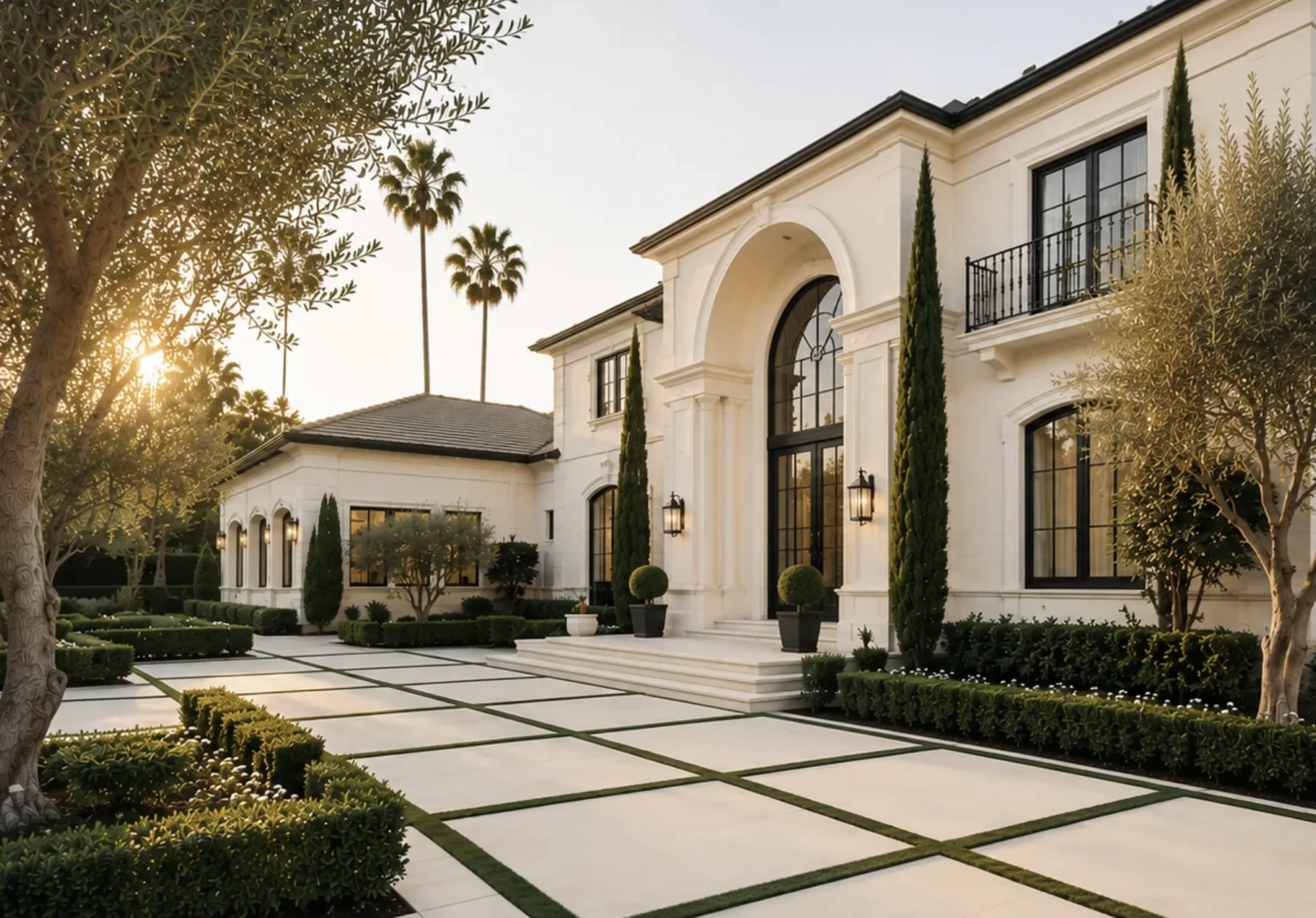 Sunlit villa living space managed on behalf of its owner